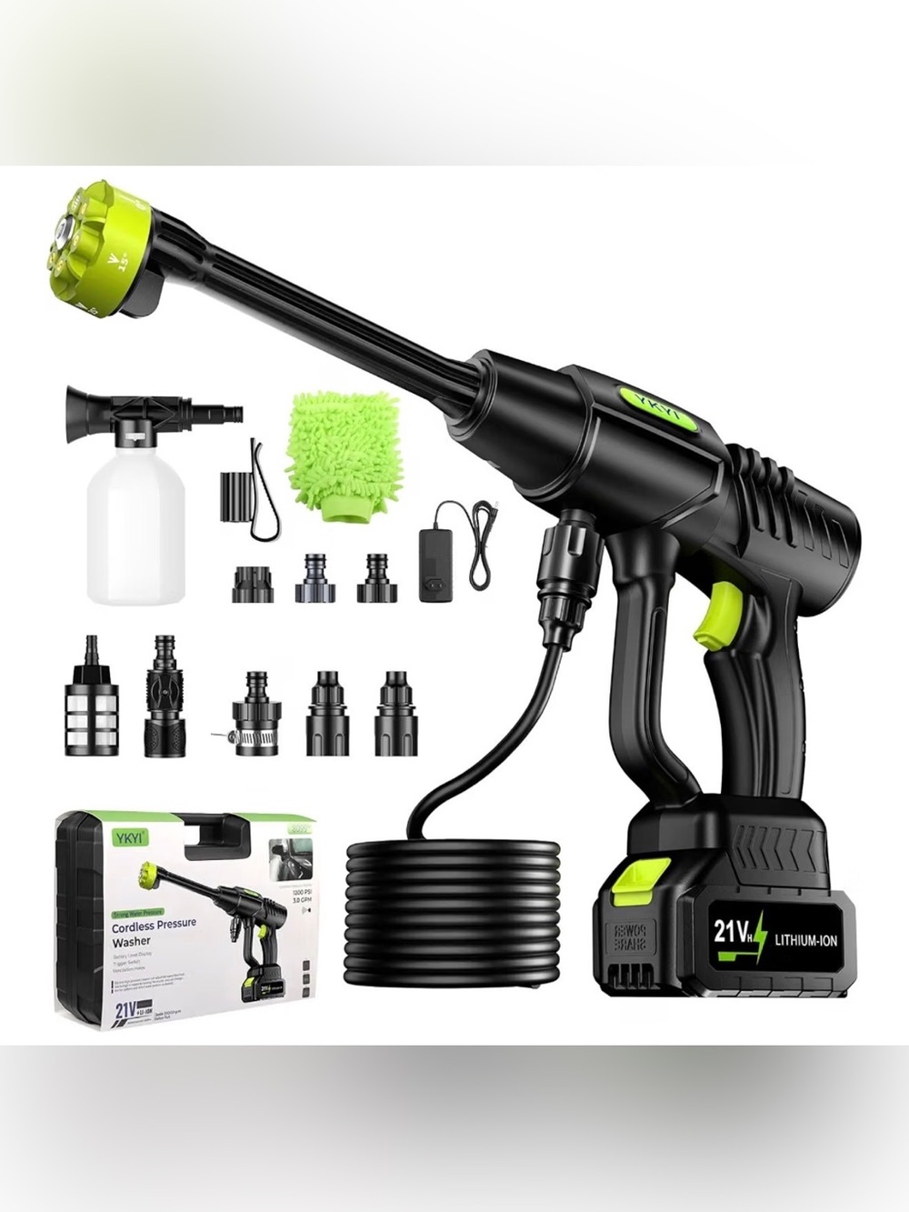 Cordless Pressure Washer | 30 Pressure Levels | Brushless | New